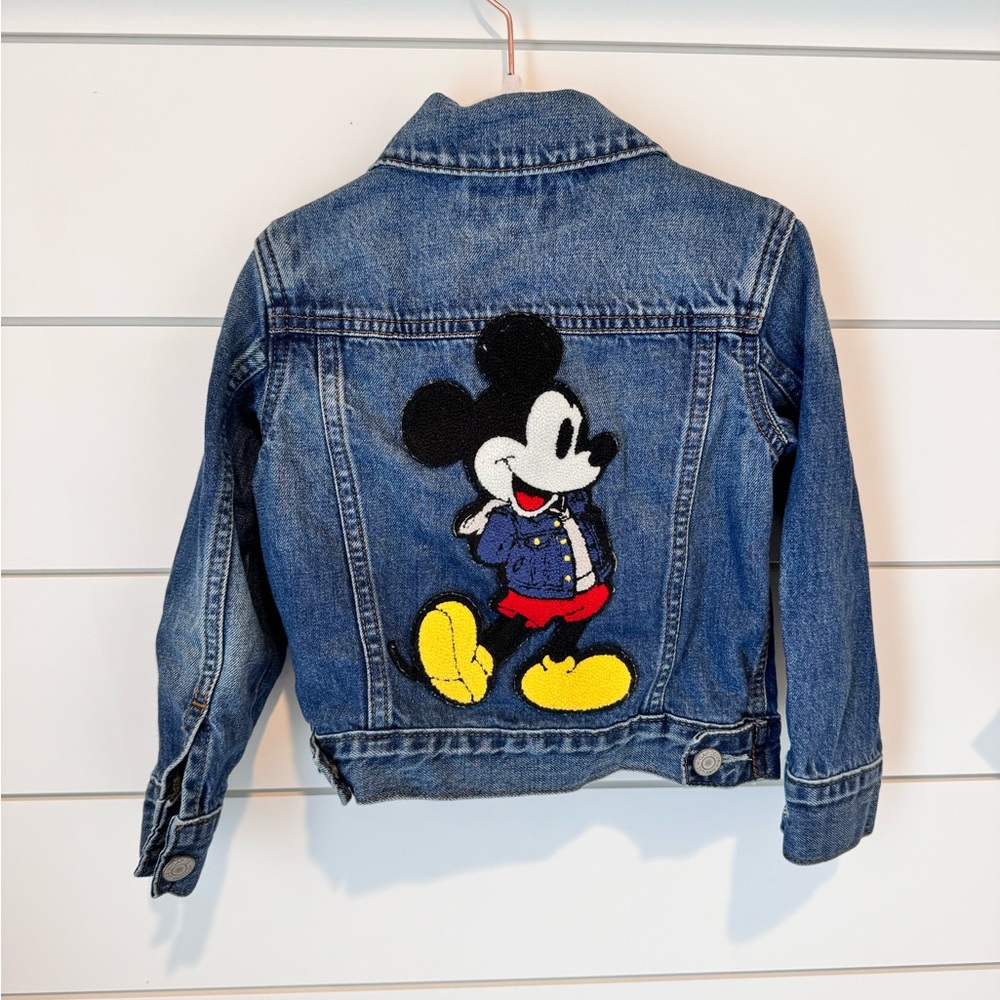 Gap baby Disney Mickey denim jacket, unisex - Picture 1 of 3